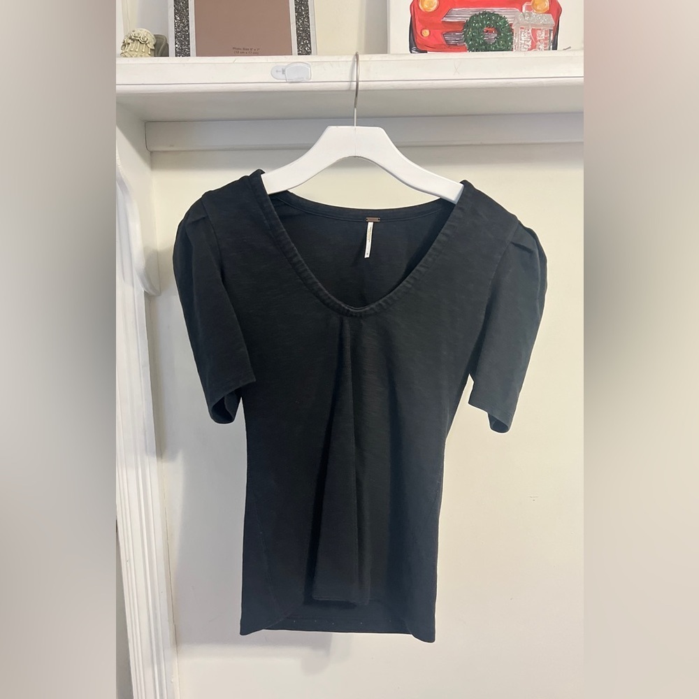 Will Not Take Less  Free People Puff Sleeve Top